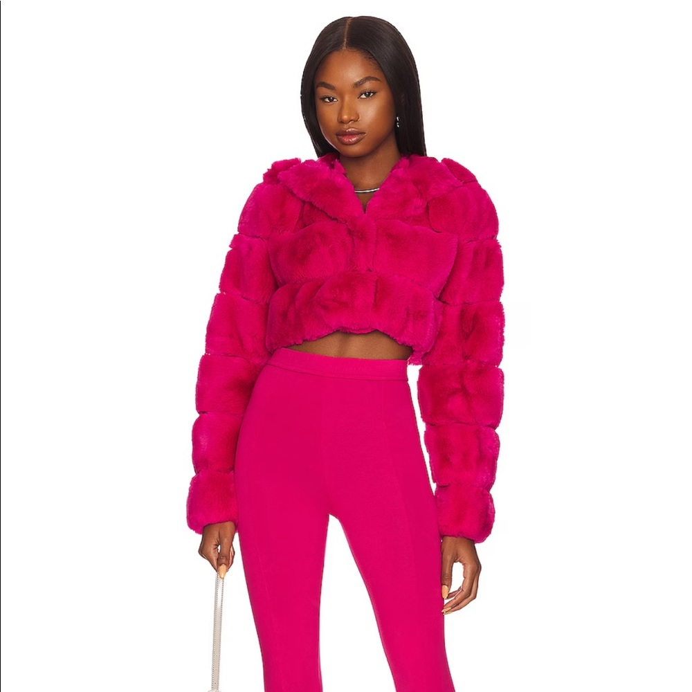 Kira Jacket in Hot Pink
